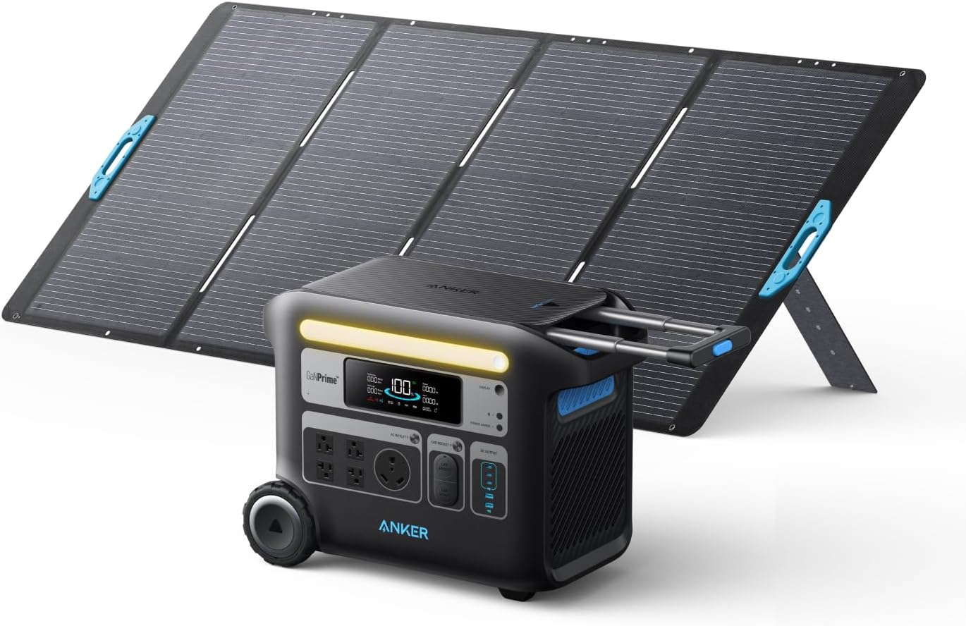 Solar generator with panels