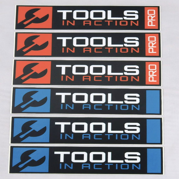 Tools in Action Stickers
